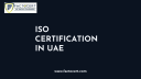 In what ways is ISO Certification in UAE critical for the Telecom Sector?