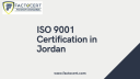What role does ISO 9001 certification play in Jordan's defence industry?