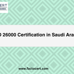 How ISO 26000 Certification in Saudi Arabia boosts firm reputation?