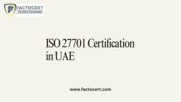 UAE ISO 27701 Certification?Complying with ISO 27701?