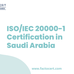 Requirements for ISO/IEC 20000-1 Certification in Saudi Arabia ?
