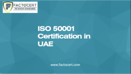 Why do UAE energy management firms need ISO 50001?